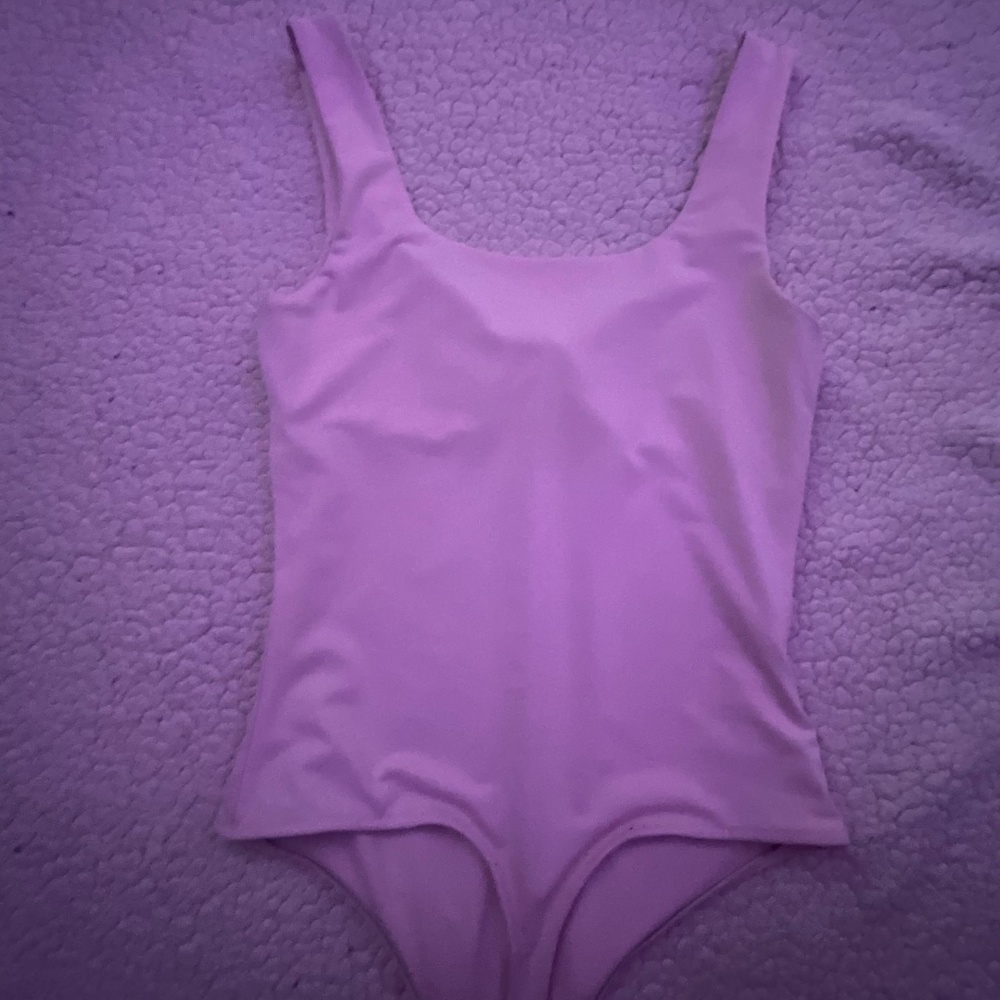 Pink bodysuit
